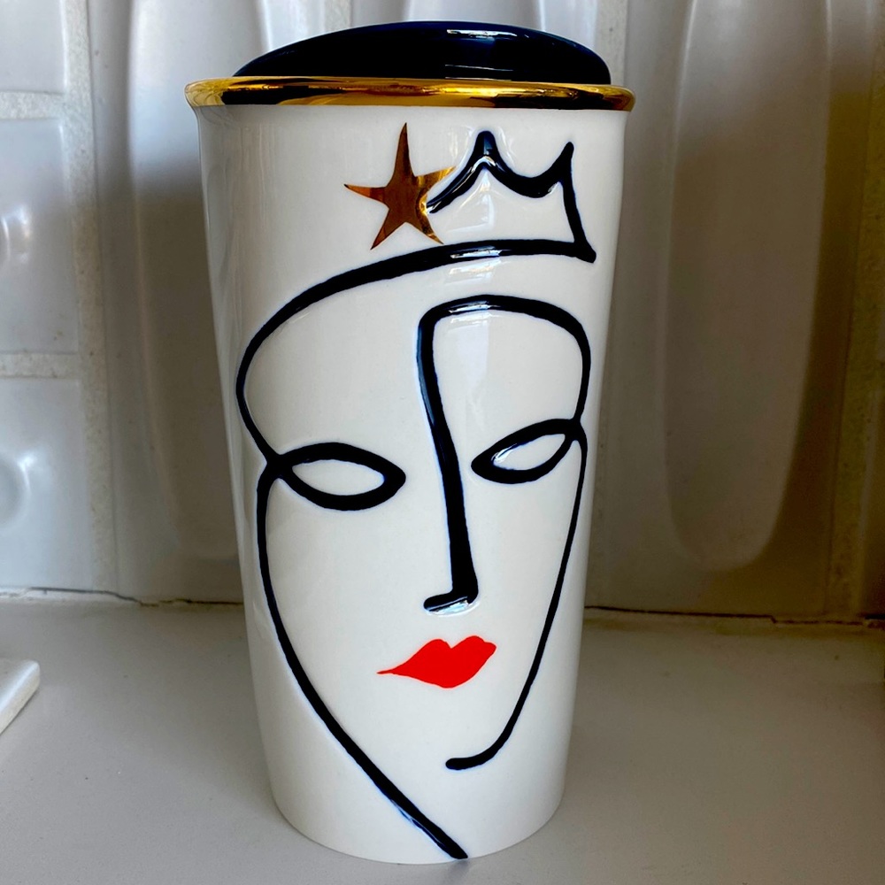 ⭐️ STARBUCKS⭐️Ceramic take away cup